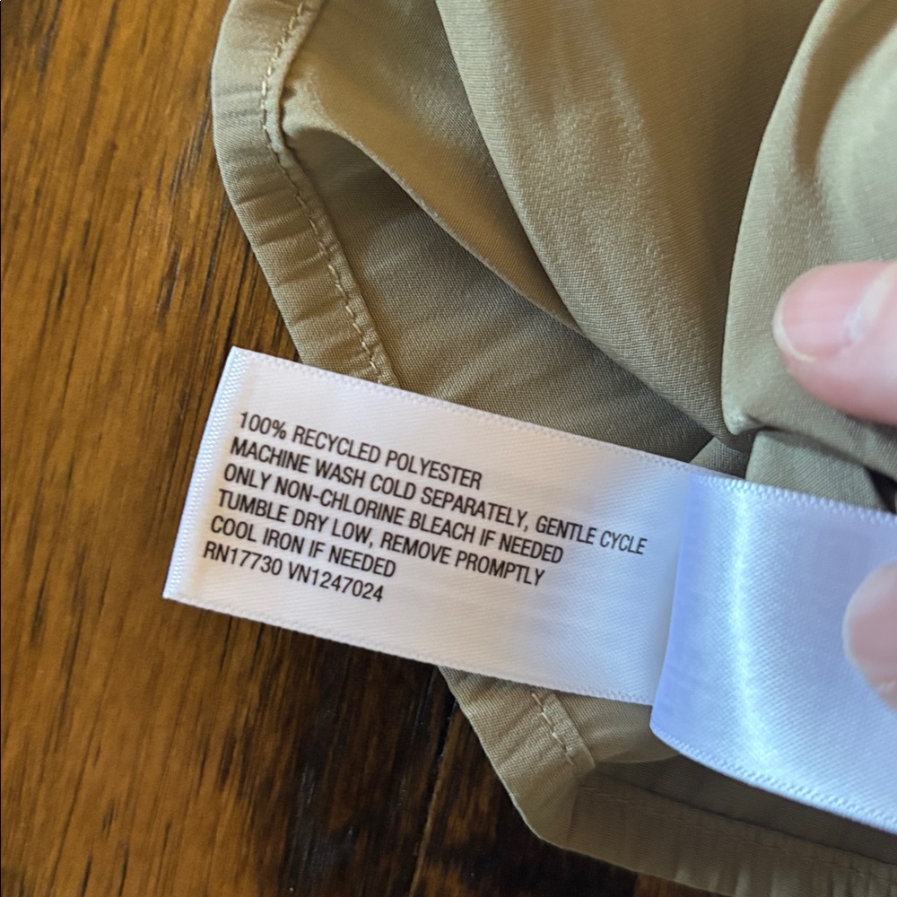 Universal Thread Green  Ruffle Spaghetti Strap Top - Picture 6 of 6